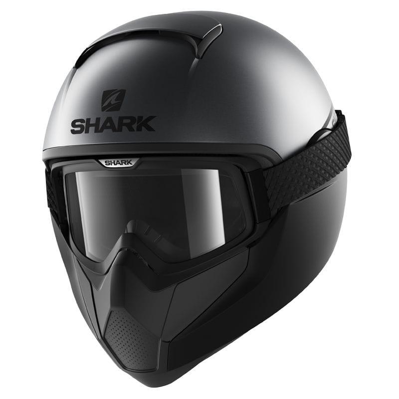 Мотошолом Shark Vancore 2 Street-Neon (чорний)