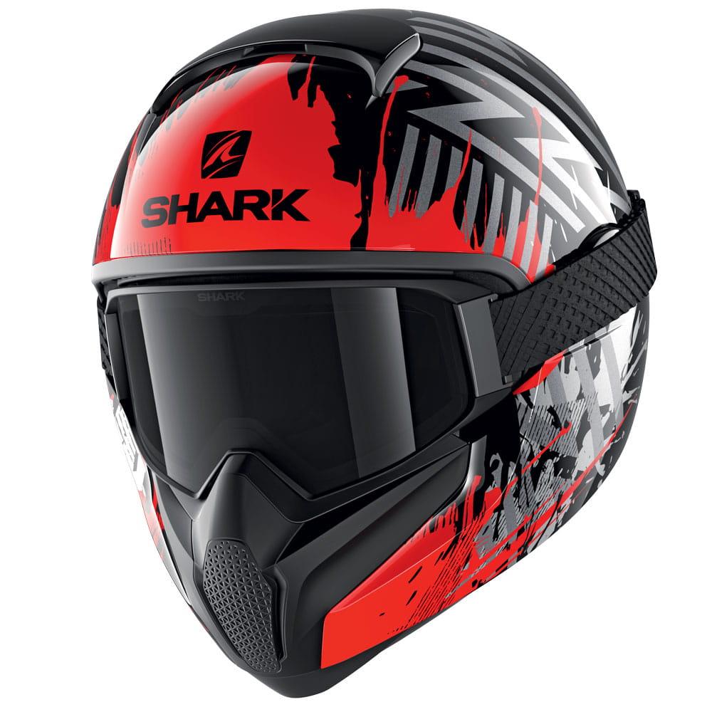 Мотошолом Shark Vancore 2 Overnight (червоний)