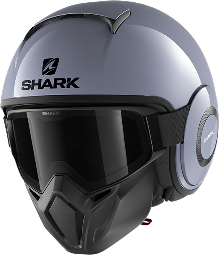 Мотошолом Shark Street Drak Modern (сірий)
