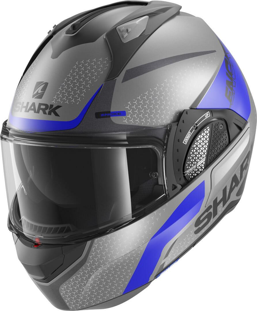 Мотошолом Shark EVO GT Encke (синій)