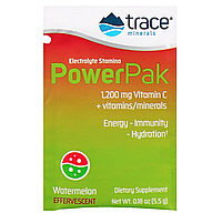 Электролиты (Electrolyte Stamina Power Pak) 30 пакетиков со вкусом арбуза