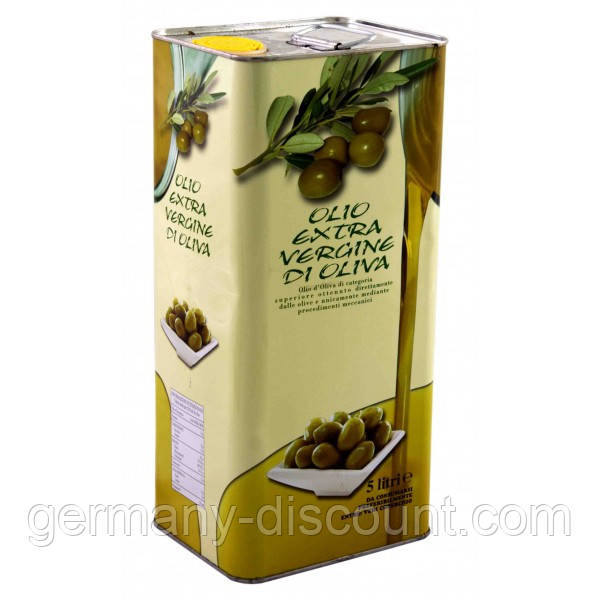 Оливкова олія Olio Extra Vergine di Oliva, 5 л