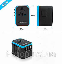 USB hub кардрідер 5 в 1 Type-C / USB 3.0 / SD / MicroSD BELUCK, фото 4