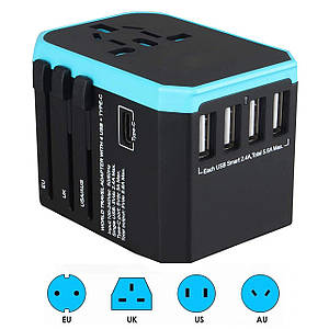 USB hub кардрідер 5 в 1 Type-C / USB 3.0 / SD / MicroSD BELUCK