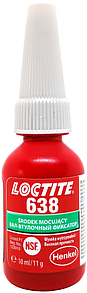 Loctite 638 оригінал фіксатор підшипників, високої міцності, зазор до 0,25 мм 10 мл