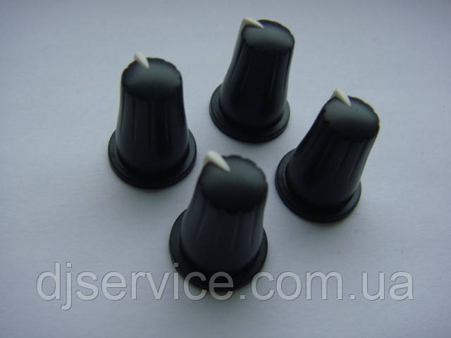 Ручка (plastic) потенціометра 16x20.5mm для пультів, колонок, фото 1