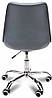Офісне крісло стілець на колесах Bonro B-487. Сірий колір, фото 6
