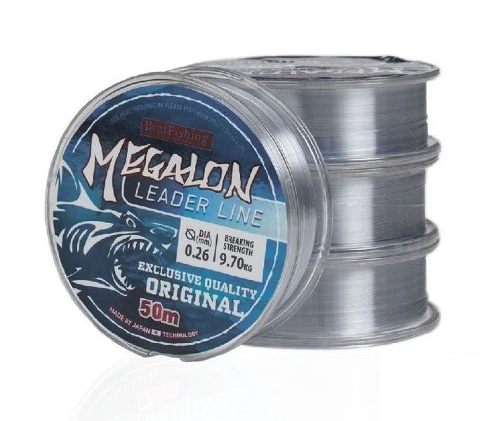 Жилка Aborigen Megalon Leader Line 50 м 0.14 mm