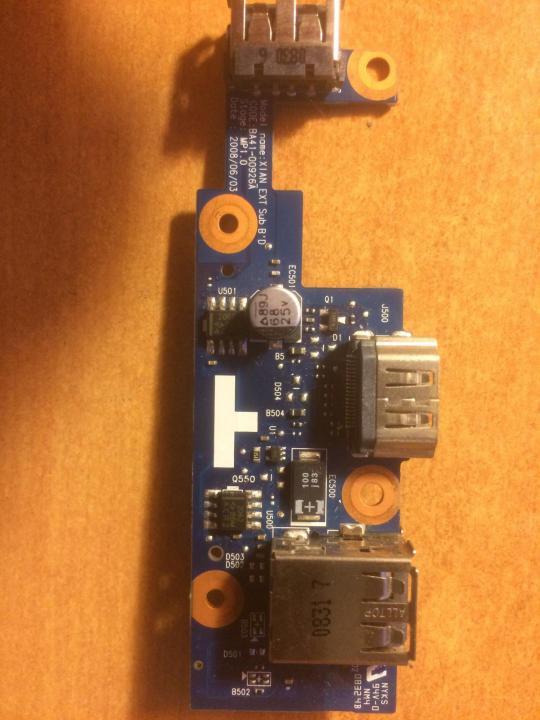 Дод. плата Samsung R410 R460 Плата з кнопкою включення та USB, hdmi (BA41-00926a) б/в