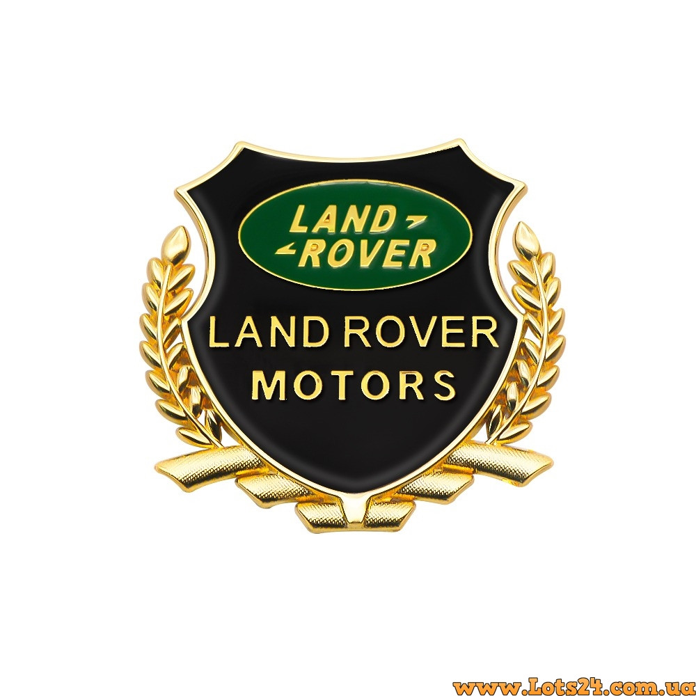 Авто значок Land Rover Motors наклейка на машину авто наклейки значки марки машин на кузов бампер скло двері капот крила багажник