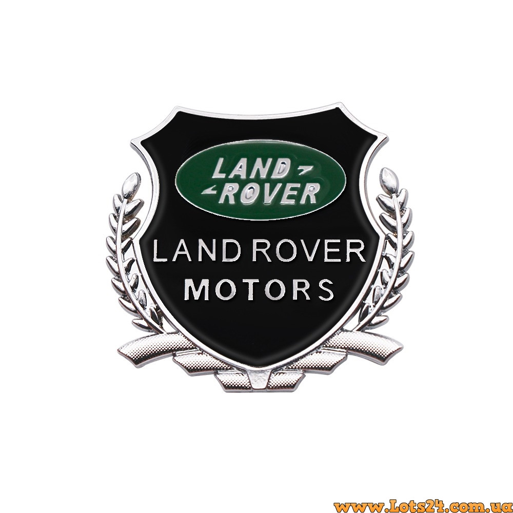 Авто значок Land Rover Motors наклейка на машину авто наклейки значки марки машин на кузов бампер скло двері капот крила багажник