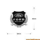 Авто значок Ford Motors наклейка на машину авто наклейки значки марки машин на кузов бампер скло двері капот крила багажник, фото 2