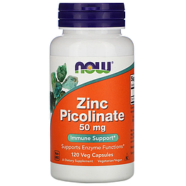 Zinc Picolinate 50 мг Now Foods 120 капсул