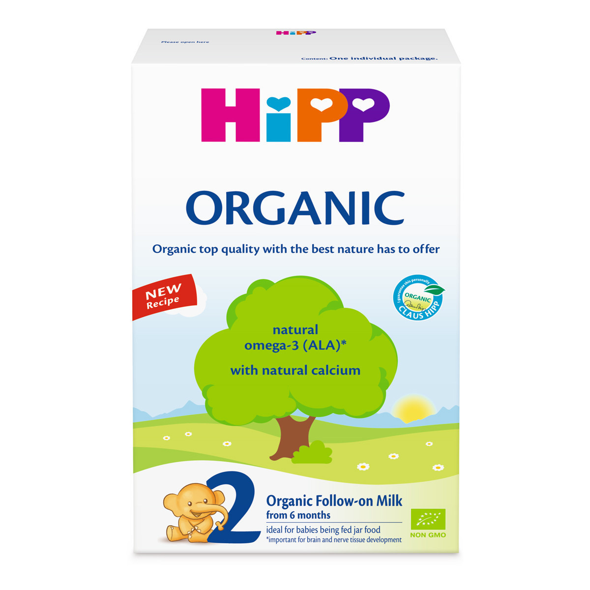 Органическая детская сухая молочная смесь HiPP Organic 2 для дальнейшего кормления 300 гр. - фото 3 - id-p506521042