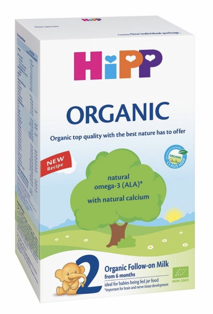 Органическая детская сухая молочная смесь HiPP Organic 2 для дальнейшего кормления 300 гр. - фото 1 - id-p506521042