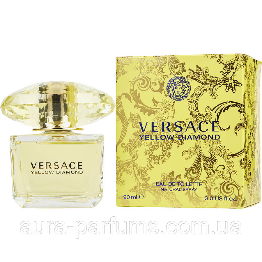 Жіночі парфуми Versace Yellow Diamond (Версаче Еллоу Даймонд) Туалетна вода 90 ml/мл