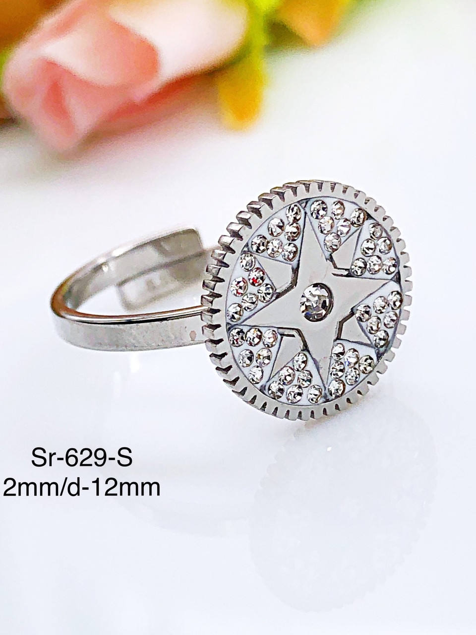 Кільце Stainlees Steel преміум Sr-629 open