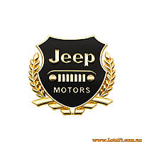 Авто значок Jeep Motors наклейка на машину авто наклейки значки марки машин на кузов бампер скло двері капот крила багажник