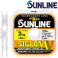 Леска монофильная Sunline Siglon V 100м прозрачная