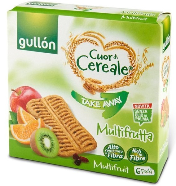 GULLON Takeaway Multifrutta fibra