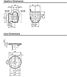 Черв'ячний редуктор Bonfiglioli VF49 F1 14 P71 B5 B3, фото 2