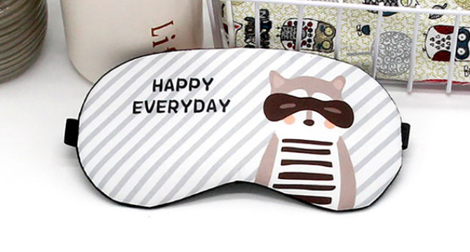 Маска для сна Батарейка подарунок, фото 1