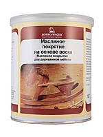 Масло для мебели на основе воска Hard Furniture Wax Oil 0,5 литр