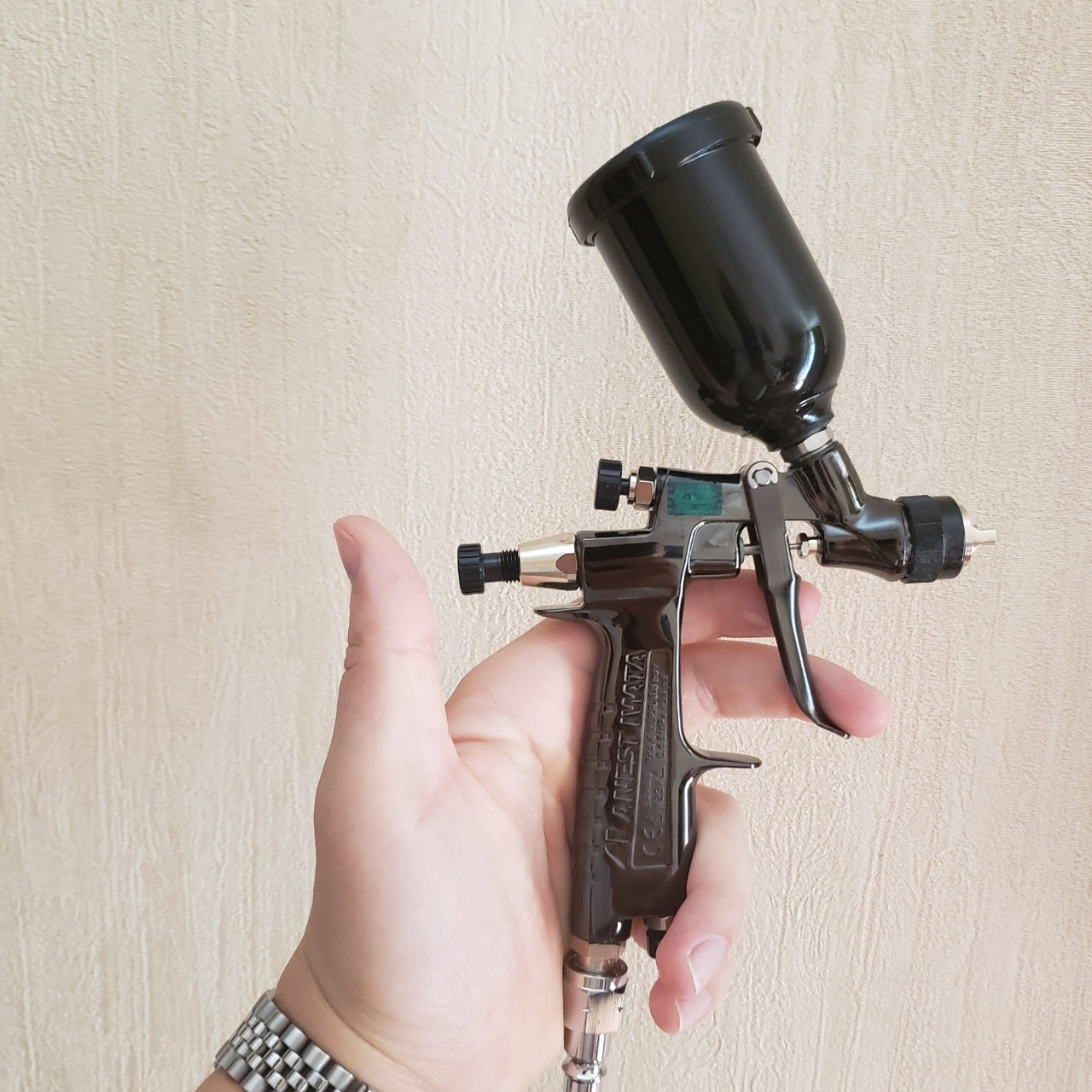 Фарбопульт IWATA LPH 80 LIMITED Edition Black Fury 1.0 mm, фото 1