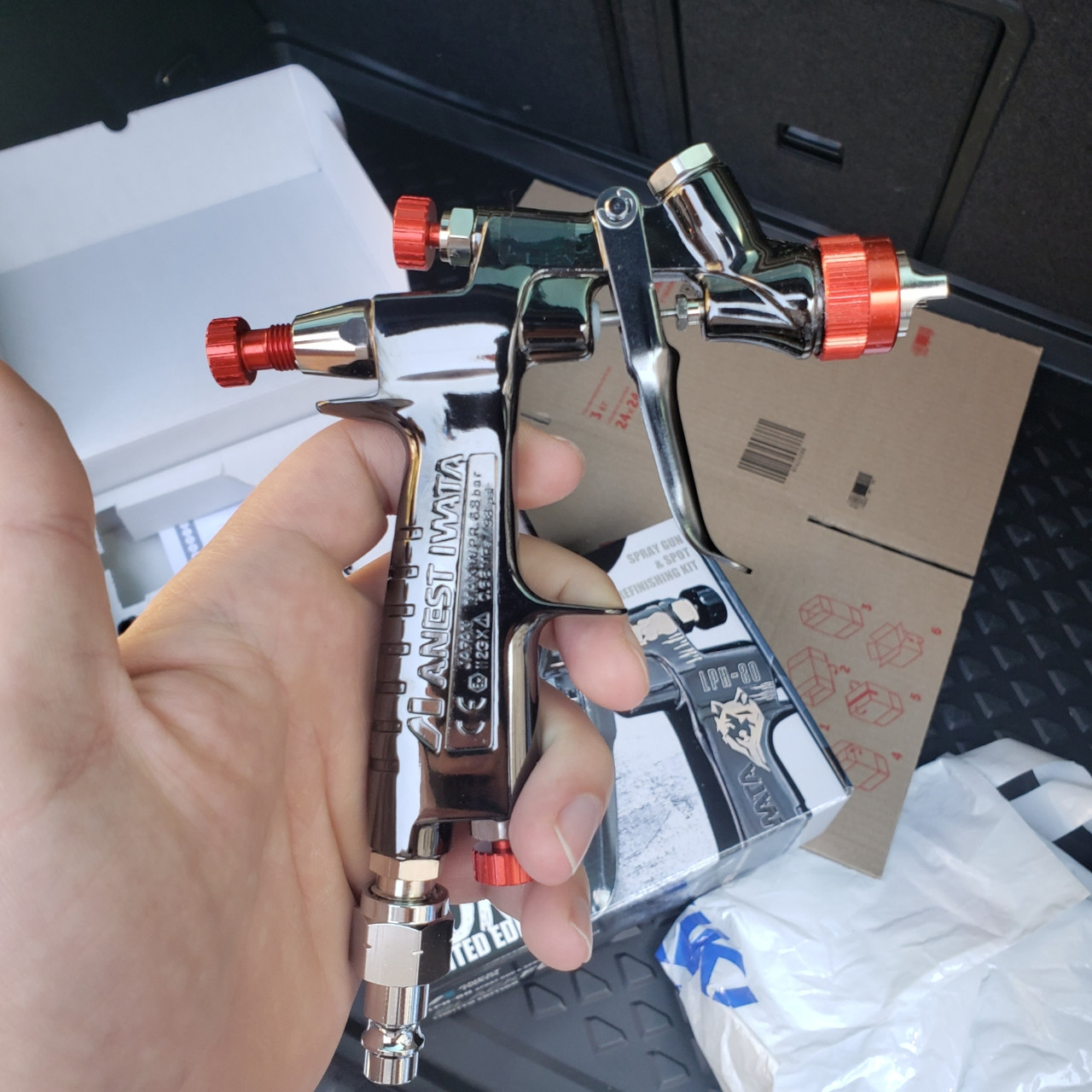 Фарбопульт IWATA LPH 80 LIMITED Edition Red Fury 1.2 mm