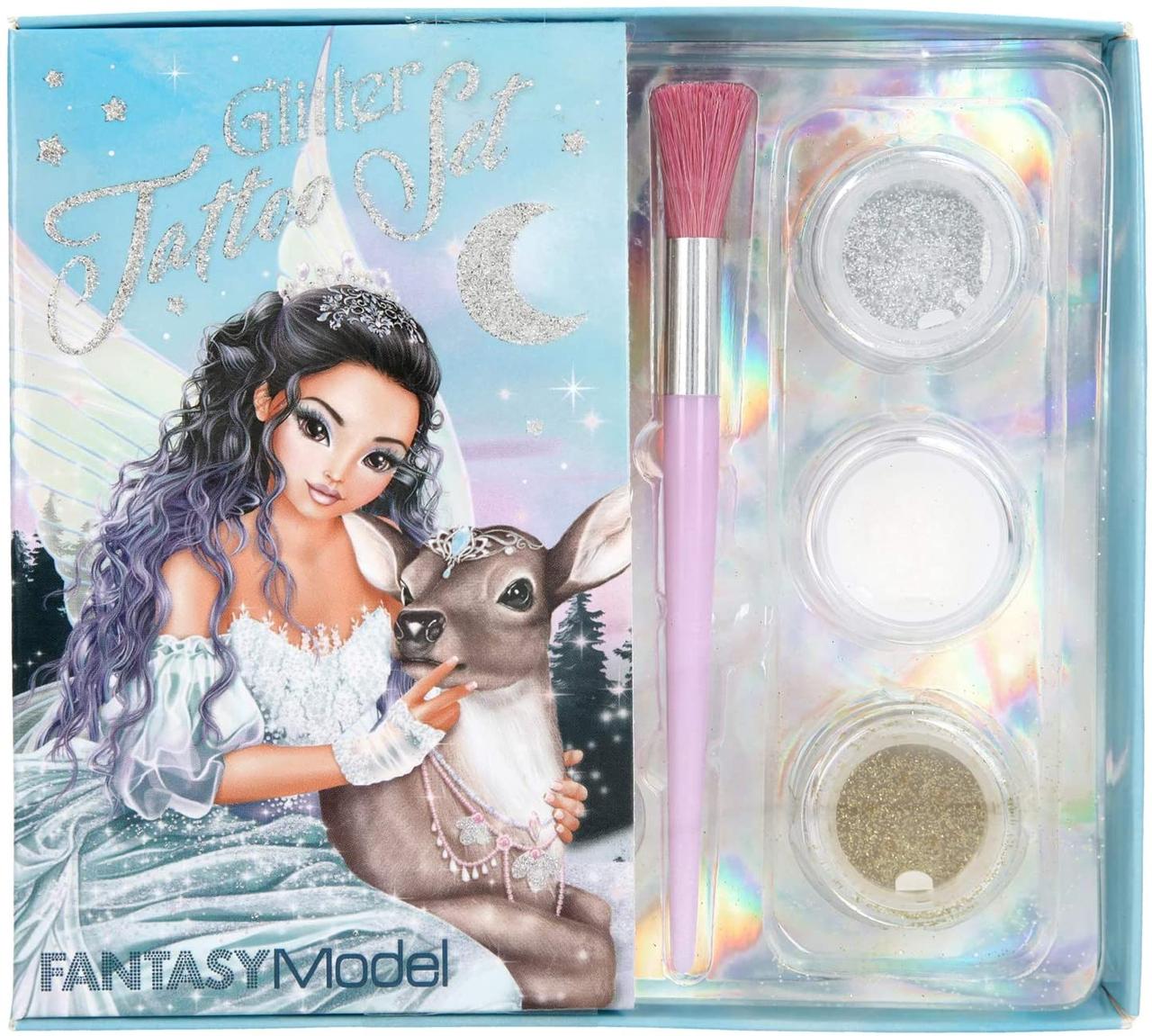 TOP Model Набір для тату Fantasy Model Glitter Tattoo Set ICEFRIENDS, фото 1