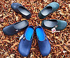 Непромокальні черевики з піни, литі сині калоші, сабо, фото 5