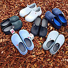 Непромокальні черевики з піни, литі сині калоші, сабо, фото 7