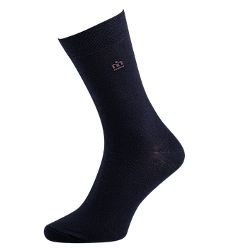 Шкарпетки чоловічі демісезонні бавовна Місюренко, 25 розмір, чорні, 01075