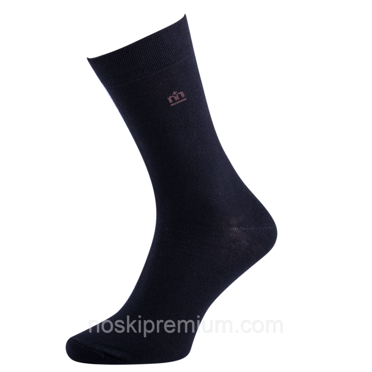 Шкарпетки чоловічі демісезонні бавовна Місюренко, 27 розмір, чорні, 01076