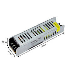 Блок живлення BIOM DC24 60W 2,5А IP20 для LED стрічки, фото 4
