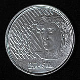 Монета Бразилії 10 крузейро 1988 р., фото 3
