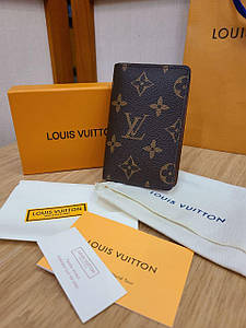 Візитниця-картхолдер Louis Vuitton шкіра в коробці