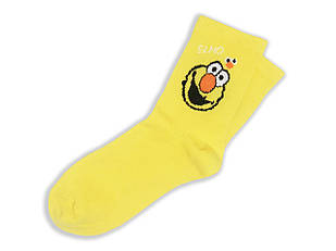 Шкарпетки Neseli Athletic ELMO жовті , One size (37-43)