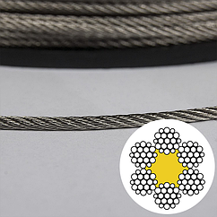 Канат сталевий 11,0 мм ГОСТ 2688-80