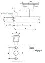 Засувка Apecs FL-0360-CR (торцева), фото 2