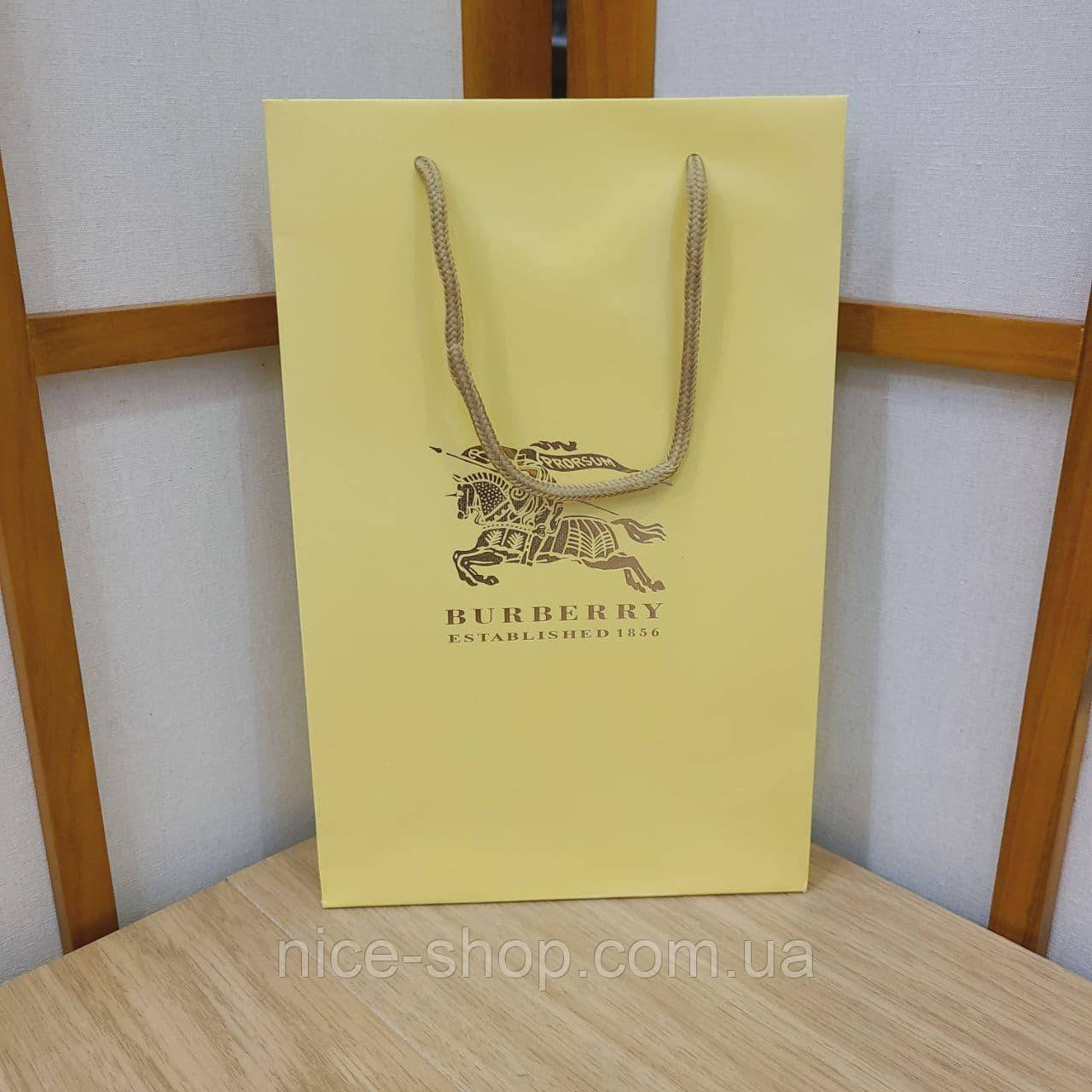 Подарунковий пакет Burberry: вертикаль, mini