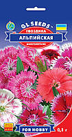 GL Seeds. Семена Гвоздика Альпийская многолетняя, 0.1г