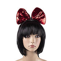 Бант великий на обідку (червоний) 3798252