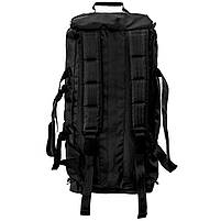 Тактична Рюкзак-сумка Мандрівник 80л Чорний, фото 3