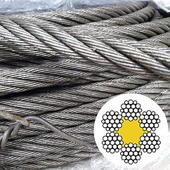 Канат сталевий 6,2 мм ГОСТ 2688-80