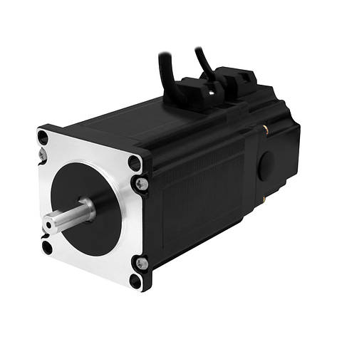 Двигун кроковий з гальмом 57BYG250C-8-S (NEMA 23, 1.8 Нм, 3.0 А, 1.8°), фото 1