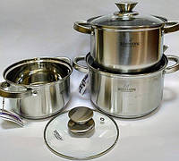 Набор кухонной посуды Bohmann (Бохман) 6 предметов (BH-06-275)
