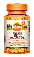 Вітаміни Фолієва кислота Folic Acid 800 mcg Sundown Naturals, 100 таблеток