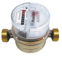 Лічильник холодної води 1/2" Residia Jet Q3 2,5/50 DN15 L 110 mm б/ш Sensus (Словакція)