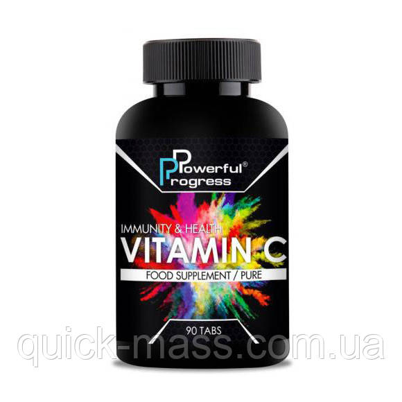 Вітамін C 500 мг Powerful Progress Vitamin C 500 мг 90 таб